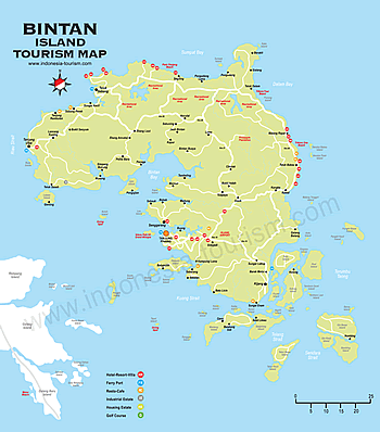 Bintanas salas karte